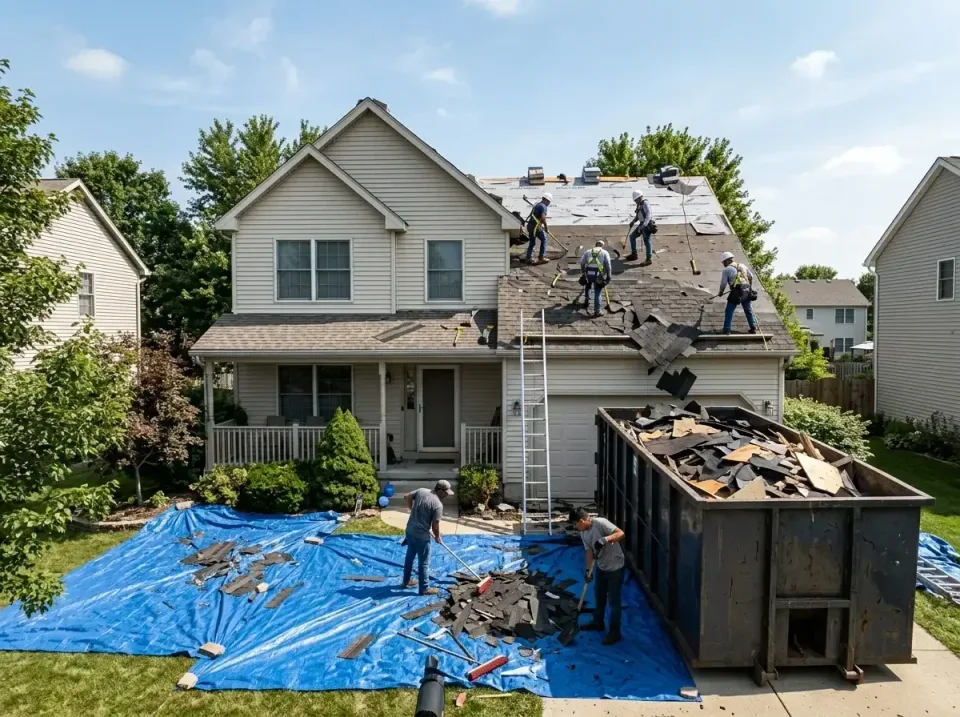 roof-replacement-debris-remova-004 — frequently asked questions, Cheapest Dumpster Rentals in Morris, IL